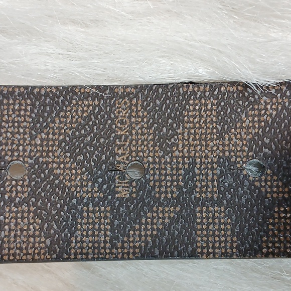 Michael Kors MK Women's Brown Belt Sz Medium - Picture 5 of 8